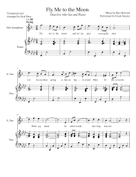 Am7 dm7 fly me to the moon. Fly Me To The Moon Alto Saxophone Piano Duet Sheet Music For Piano Saxophone Alto Solo Musescore Com