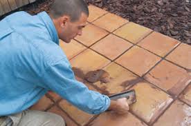 how to lay tile over concrete extreme