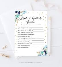 Let's embark on a journey of marriage, shall we? Bride And Groom Trivia Free Printables High Resolution Printable