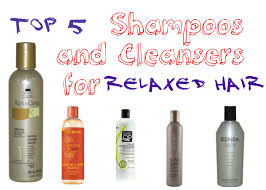 cleansers for relaxed hair