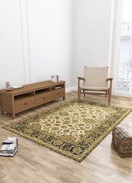 gulnar ivory hand knotted wool rugs jc