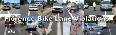 Image result for bike path violations pictures