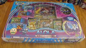Pokemon TCG Alola Collection Box Opening - YouTube
