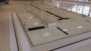 movable floor for swimming pool with