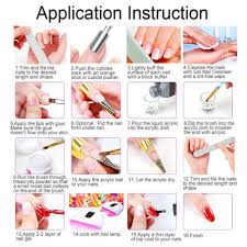 nail supplies acrylic nail kit
