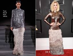 katy perry in tom ford 2017 grammy