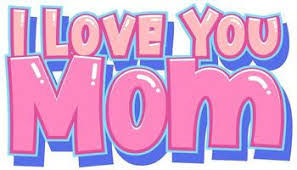 love you mom vector art icons and
