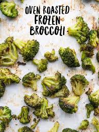There's others though, i have an italian one too! Oven Roasted Frozen Broccoli Easy Side Dish Budget Bytes