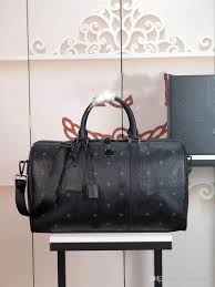 M Brand Designer Handbags Famous Brand Visetos Duffel Bag Large Capacity Travel Bags Women Handbag Fashion Tote Designer Bags Black Handbag Fashion