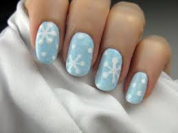 easy snowflake nail art you