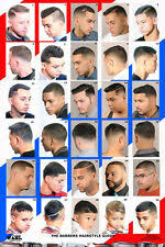 24 X 36 Barber Shop Salon Modern Hair Cut Styling For Men