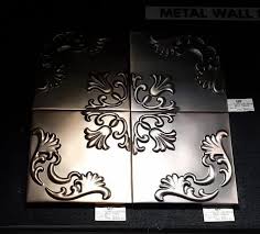 Meral Colors Wall Decor Metal Tile