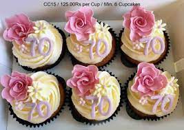 60th birthday cupcakes order
