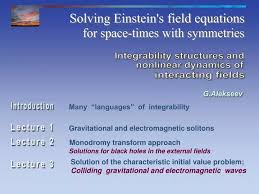 Solving Einstein S Field Equations