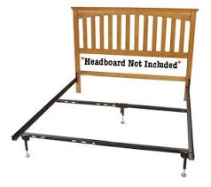 Bolt on bed rails for twin xl, full xl, and queen size beds. Queen Headboard Hook On Rail Set For Beds Without A Footboard