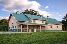 Take our quiz to learn more about how to build a pole barn. Pole Barn Home Building A Pole Barn House Lester Buildings