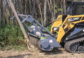 mulching attachment for a skid steer