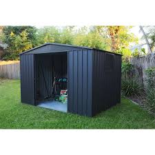 matte black stealth shed