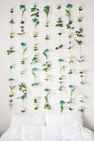 Fill your empty walls with beautiful diy wall decor that is personalized to your style! Diy Flower Wall Headboard Home Decor Sweet Teal