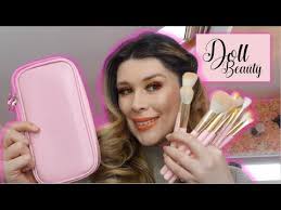doll beauty 15 piece makeup brush set