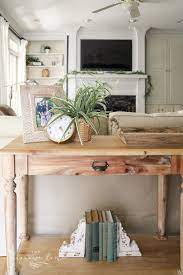 Style A Console Table Behind A Couch