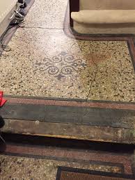 restoring original terrazzo flooring