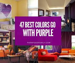 40 best colors that go with purple how