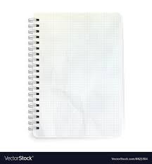 Template Notepad Design Eps 10 Royalty Free Vector Image