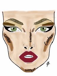 use contouring to make your makeup