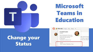 microsoft teams how to set your