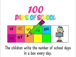 100 Days Of School Display Countdown Chart