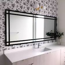 Diy Mirror Frame Bathroom