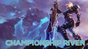Track and get notified when league of legends skin, championship riven, goes on sale. League Of Legends Championship Riven 2016 Preview Video Dailymotion