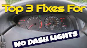 no light in car dash top 4 things you