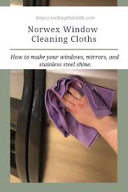 norwex window cleaning cloths review