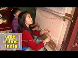 women make carpets in sikkim india