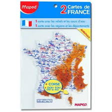 Carte du centre avec les villes aux alentours. Learn Foreign Language Skills Cartes De France 2