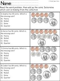 Find The Missing Coin Word Problems