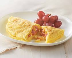 ham and cheese omelets breakfast
