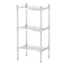 Gatco 1351 3 Tier Rectangle Taboret In Chrome