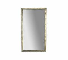 Wall Mirror Ornate Silver Gilt