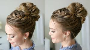 Long hair upstyle with braids #updoslonghair | updos long hair … 25 best long hairstyles for 2018: 30 Elegant Updos For Long Hair In Public Fashionterest