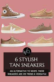 the 6 best stylish tan sneakers for