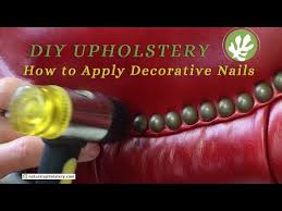 applying decorative nails to your