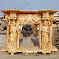 Antique Fireplace Mantels Natural Stone