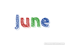 June, 2021 daily holidays, special and wacky days: June Logo Free Name Design Tool Von Flaming Text