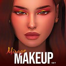 mirage makeup set the sims 4 create a