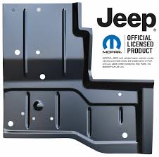 rear floor pan for 87 95 jeep wrangler