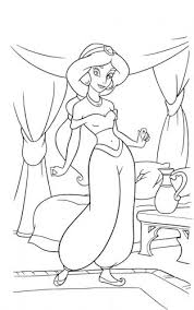 Top 10 free printable princess jasmine coloring pages online. 25 Free Princess Jasmine Coloring Pages Printable