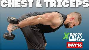 20 min chest and tricep workout